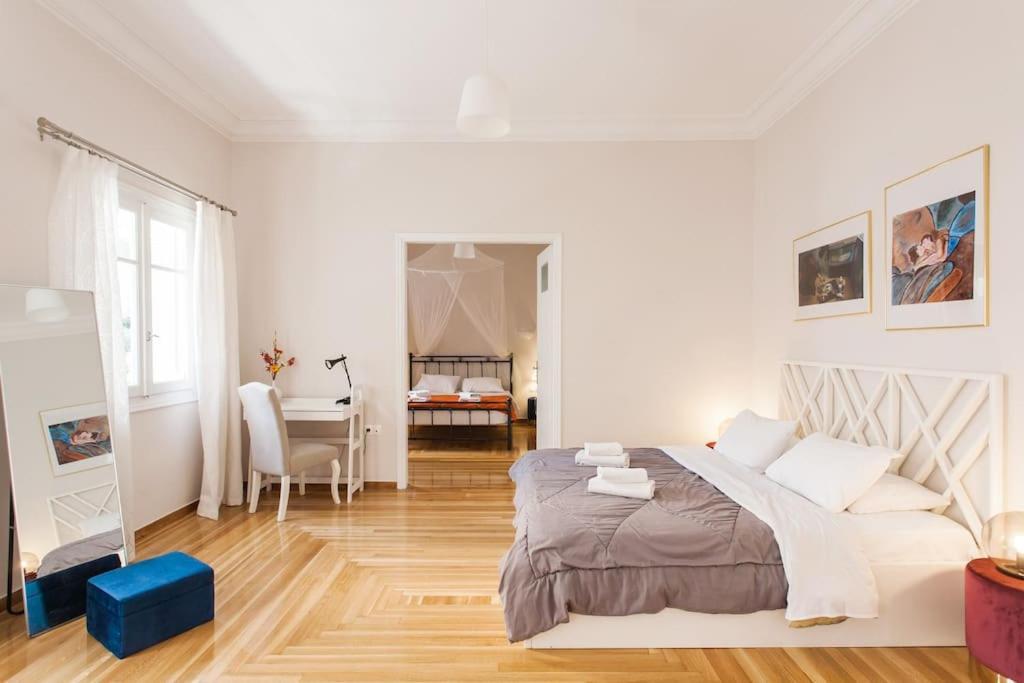 Апартаменты Splendid Full 5Bdr/3Bath/2Kitchens Mansion In Ath Афины Экстерьер фото